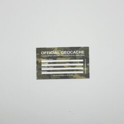 Micro Geocache Label (75mm)