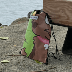 Upcycled Banner Cinch Bag - Image 5
