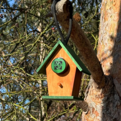 Small Birdhouse Geocache Container - Chalet - Image 2